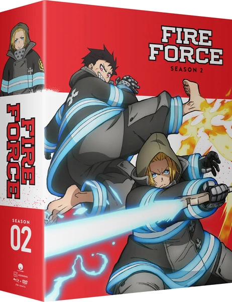 FUNIMATION/CRUNCHYROLL Fire Force Season 2 Part 2 Limited Edition Blu-ray/DVD 3 FUNIMATION/CRUNCHYROLL Fire Force Season 2 Part 2 Limited Edition Blu-ray/DVD