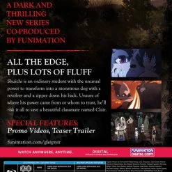 FUNIMATION/CRUNCHYROLL Gleipnir Season 1 Blu-ray 5 FUNIMATION/CRUNCHYROLL Gleipnir Season 1 Blu-ray -Outlet Blu-ray Store 704400104794 anime gleipnir season 1 blu ray back