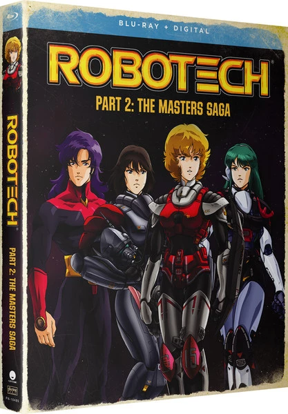 FUNIMATION/CRUNCHYROLL Robotech Part 2 The Masters Saga Blu-ray 3 FUNIMATION/CRUNCHYROLL Robotech Part 2 The Masters Saga Blu-ray