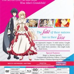 FUNIMATION/CRUNCHYROLL Our Last Crusade Or The Rise Of A New World Blu-ray/DVD 7 FUNIMATION/CRUNCHYROLL Our Last Crusade Or The Rise Of A New World Blu-ray/DVD -Outlet Blu-ray Store 704400104909 anime our last crusade or the rise of a new world blu ray dvd back