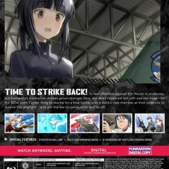 FUNIMATION/CRUNCHYROLL Strike Witches Road To Berlin Season 3 Blu-ray -Outlet Blu-ray Store 704400104961 anime strike witches road to berlin season 3 blu ray back