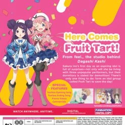 FUNIMATION/CRUNCHYROLL Dropout Idol Fruit Tart Blu-ray -Outlet Blu-ray Store 704400105227 anime dropout idol fruit tart blu ray back