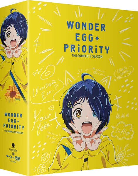 FUNIMATION/CRUNCHYROLL Wonder Egg Priority Limited Edition Blu-ray/DVD 3 FUNIMATION/CRUNCHYROLL Wonder Egg Priority Limited Edition Blu-ray/DVD