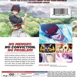 FUNIMATION/CRUNCHYROLL Back Arrow Part 1 Blu-ray -Outlet Blu-ray Store 704400105777 anime back arrow part 1 blu ray back