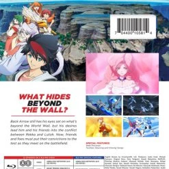 FUNIMATION/CRUNCHYROLL Back Arrow Part 2 Blu-ray -Outlet Blu-ray Store 704400105814 anime back arrow part 2 blu ray back