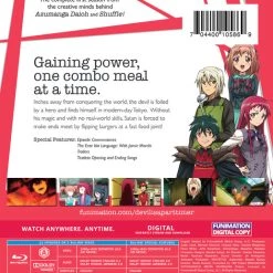 FUNIMATION/CRUNCHYROLL The Devil Is A Part-Timer Season 1 Classics Blu-ray 5 FUNIMATION/CRUNCHYROLL The Devil Is A Part-Timer Season 1 Classics Blu-ray -Outlet Blu-ray Store 704400105869 anime the devil is a part timer season 1 classics blu ray back