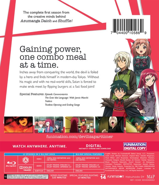 FUNIMATION/CRUNCHYROLL The Devil Is A Part-Timer Season 1 Classics Blu-ray 4 FUNIMATION/CRUNCHYROLL The Devil Is A Part-Timer Season 1 Classics Blu-ray - Image 2