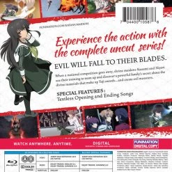FUNIMATION/CRUNCHYROLL Katana Maidens Toji No Miko Complete Series Essentials Blu-ray 5 FUNIMATION/CRUNCHYROLL Katana Maidens Toji No Miko Complete Series Essentials Blu-ray -Outlet Blu-ray Store 704400105876 anime katana maidens toji no miko complete series essentials back