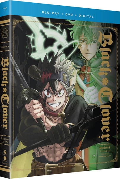FUNIMATION/CRUNCHYROLL Black Clover Season 4 Blu-ray/DVD 3 FUNIMATION/CRUNCHYROLL Black Clover Season 4 Blu-ray/DVD
