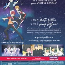 FUNIMATION/CRUNCHYROLL Skate-Leading Stars Blu-ray -Outlet Blu-ray Store 704400106026 anime skate leading stars back