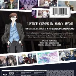 FUNIMATION/CRUNCHYROLL Scar On The Praeter Blu-ray -Outlet Blu-ray Store 704400106071 anime scar on the praeter blu ray back