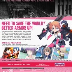 FUNIMATION/CRUNCHYROLL LBX Girls Blu-ray 5 FUNIMATION/CRUNCHYROLL LBX Girls Blu-ray -Outlet Blu-ray Store 704400106088 anime lbx girls blu ray back