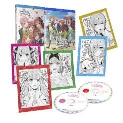 FUNIMATION/CRUNCHYROLL The Quintessential Quintuplets Season 2 Blu-ray -Outlet Blu-ray Store 704400106095 anime the quintessential quintuplets season 2 blu ray altb