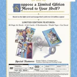 FUNIMATION/CRUNCHYROLL Suppose A Kid From The Last Dungeon Boonies Moved To A Starter Town Limited Edition Blu-ray/DVD -Outlet Blu-ray Store 704400106132 anime suppose a kid from the last dungeon boonies moved to a starter town limited edition blu ray dvd back