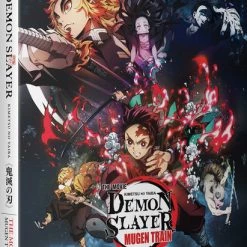 FUNIMATION/CRUNCHYROLL Demon Slayer Kimetsu No Yaiba The Movie Mugen Train Standard Edition Blu-ray