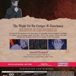 FUNIMATION/CRUNCHYROLL MARS RED Blu-ray -Outlet Blu-ray Store 704400106200 anime mars red blu ray back.