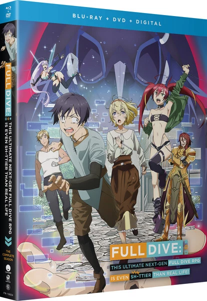 FUNIMATION/CRUNCHYROLL Full Dive This Ultimate Next-Gen Full Dive RPG Is Even Shittier Than Real Life! Blu-ray/DVD 3 FUNIMATION/CRUNCHYROLL Full Dive This Ultimate Next-Gen Full Dive RPG Is Even Shittier Than Real Life! Blu-ray/DVD