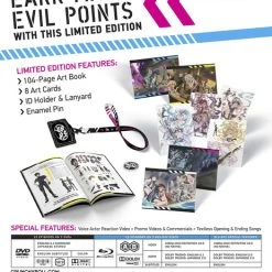 FUNIMATION/CRUNCHYROLL Combatants Will Be Dispatched! Limited Edition Blu-ray/DVD -Outlet Blu-ray Store 704400106309 anime combatants will be dispatched limited edition blu ray dvd back