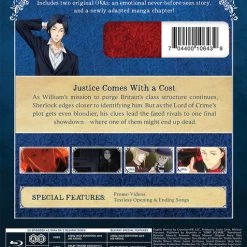 FUNIMATION/CRUNCHYROLL Moriarty The Patriot Part 2 Blu-ray -Outlet Blu-ray Store 704400106439 anime moriatry the patriot part 2 blu ray back
