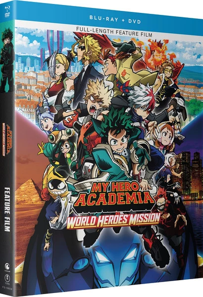 FUNIMATION/CRUNCHYROLL My Hero Academia World Heroes' Mission Blu-ray/DVD 3 FUNIMATION/CRUNCHYROLL My Hero Academia World Heroes' Mission Blu-ray/DVD