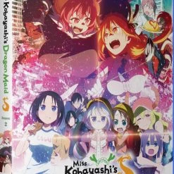 FUNIMATION/CRUNCHYROLL Miss Kobayashi's Dragon Maid S Blu-ray -Outlet Blu-ray Store 704400106767 anime miss kobayashis dragon maid s blu ray alta