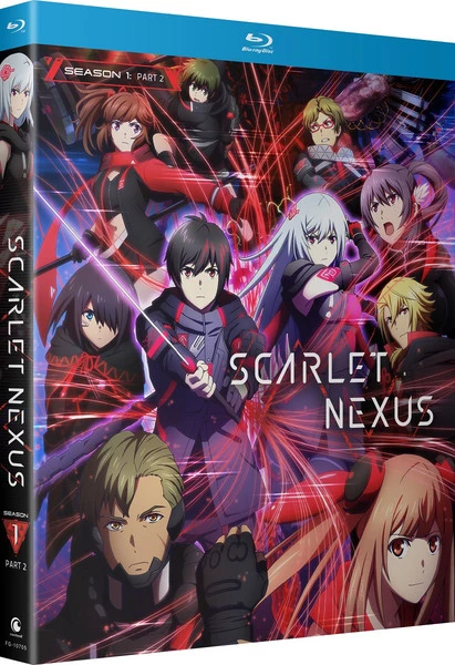 FUNIMATION/CRUNCHYROLL Scarlet Nexus Season 1 Part 2 Blu-ray 3 FUNIMATION/CRUNCHYROLL Scarlet Nexus Season 1 Part 2 Blu-ray