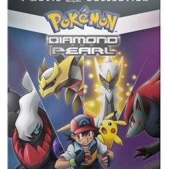 VIZ Pokemon Diamond And Pearl Movie 4-Pack Steelbook Blu-ray