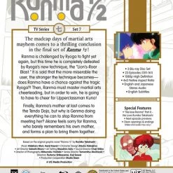 VIZ Ranma 1/2 Standard Edition Blu-ray Set 7 -Outlet Blu-ray Store 782009244615 anime ranma 1 2 standard edition 7 bd back