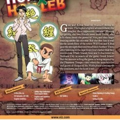 VIZ Hunter X Hunter Set 3 Blu-ray -Outlet Blu-ray Store 782009244738 anime hunter x hunter set 3 blu ray gwp back
