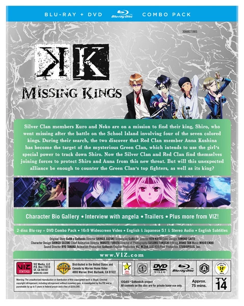 VIZ K Missing Kings Blu-ray/DVD 4 VIZ K Missing Kings Blu-ray/DVD - Image 2