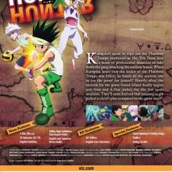 VIZ Hunter X Hunter Set 4 Blu-ray -Outlet Blu-ray Store 782009244882 anime hunter x hunter 4 bluray back