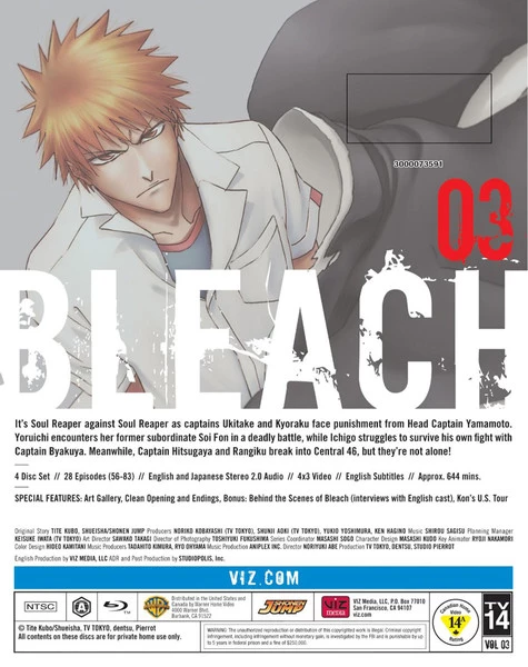 VIZ Bleach Set 3 Blu-ray 4 VIZ Bleach Set 3 Blu-ray - Image 2