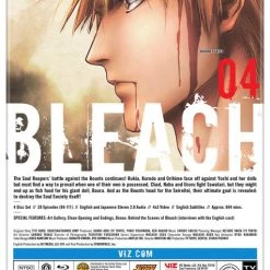 VIZ Bleach Set 4 Blu-ray -Outlet Blu-ray Store 782009244974 anime bleach set 4 bluray back