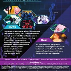 VIZ Accel World Infinite Burst Blu-ray -Outlet Blu-ray Store 782009245353 anime accel world infinite burst bd back