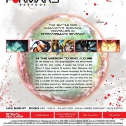 VIZ Terra Formars Revenge Blu-ray/DVD -Outlet Blu-ray Store 782009245445 anime terraformars revenge back