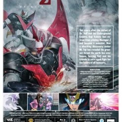 VIZ Mazinger Z Infinity Blu-ray -Outlet Blu-ray Store 782009245483 anime mazinger z infinity blu ray back