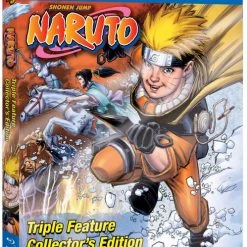 VIZ Naruto Triple Feature Collector's Edition Steelbook Blu-ray