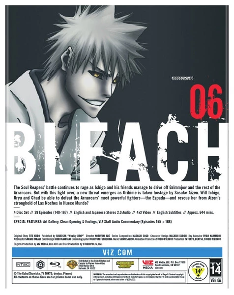 VIZ Bleach Set 6 Blu-ray 4 VIZ Bleach Set 6 Blu-ray - Image 2