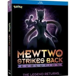 VIZ Pokemon The Movie Mewtwo Strikes Back Evolution Blu-ray