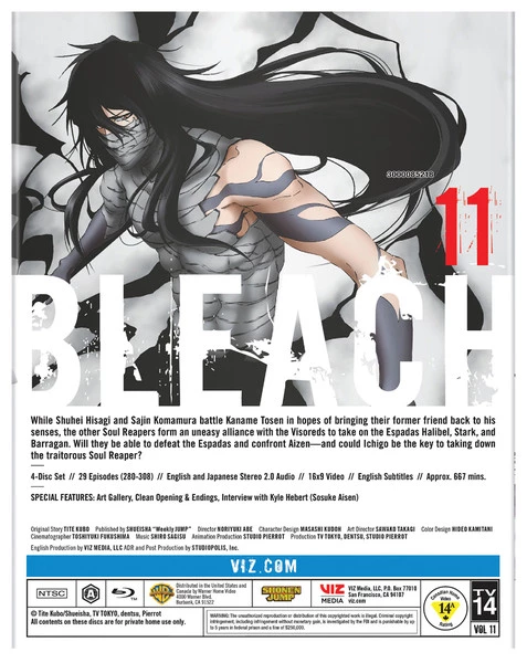 VIZ Bleach Set 11 Blu-ray 4 VIZ Bleach Set 11 Blu-ray - Image 2