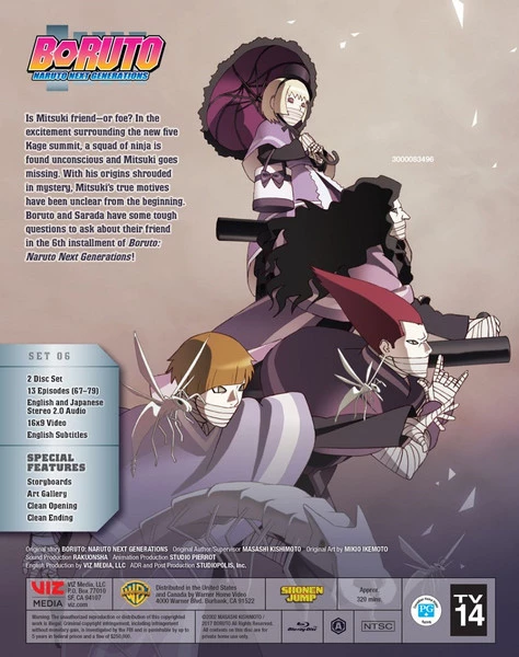 VIZ Boruto Naruto Next Generations Set 6 Blu-ray 4 VIZ Boruto Naruto Next Generations Set 6 Blu-ray - Image 2