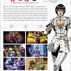 VIZ JoJo's Bizarre Adventure Golden Wind Set 1 Limited Edition Blu-ray -Outlet Blu-ray Store 782009246657 anime jojos bizarre adventure set 6 blu ray back