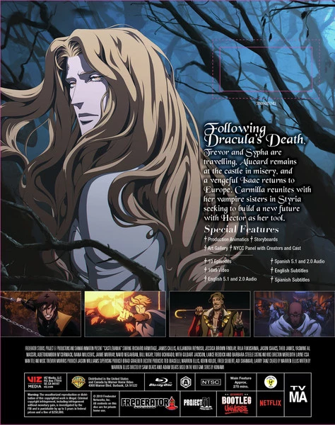 VIZ Castlevania Season 3 Blu-ray 4 VIZ Castlevania Season 3 Blu-ray - Image 2