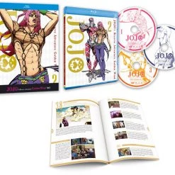 VIZ JoJo's Bizarre Adventure Golden Wind Set 2 Limited Edition Blu-ray
