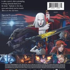 VIZ Castlevania Season 4 Blu-ray -Outlet Blu-ray Store 782009246831 anime castlevania season 4 blu ray back