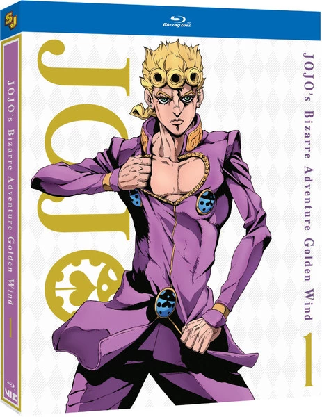 VIZ JoJo's Bizarre Adventure Golden Wind Set 1 Blu-ray 3 VIZ JoJo's Bizarre Adventure Golden Wind Set 1 Blu-ray