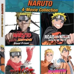 VIZ Naruto 4-Movie Collection Blu-ray