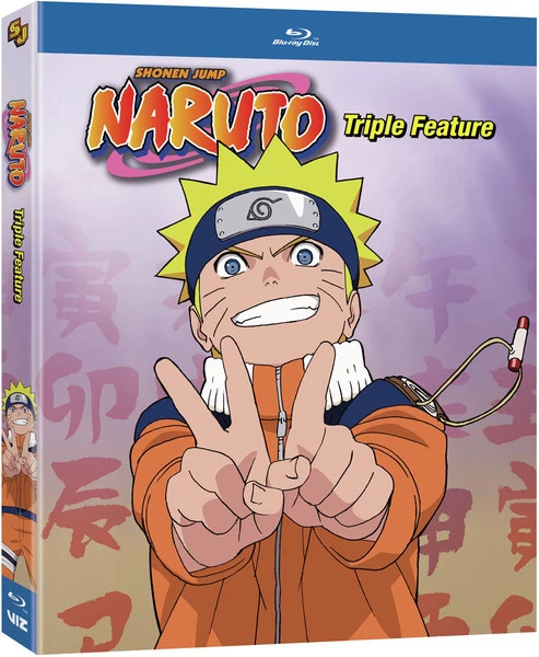 VIZ Naruto Triple Feature Blu-ray 3 VIZ Naruto Triple Feature Blu-ray