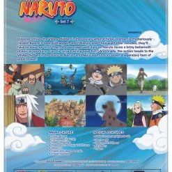 VIZ Naruto Set 7 Blu-ray -Outlet Blu-ray Store 782009247326 anime naruto set 7 blu ray back