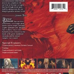 VIZ Castlevania Seasons 1 & 2 Blu-ray -Outlet Blu-ray Store 782009247340 anime castlevania season 1 and 2 blu ray back